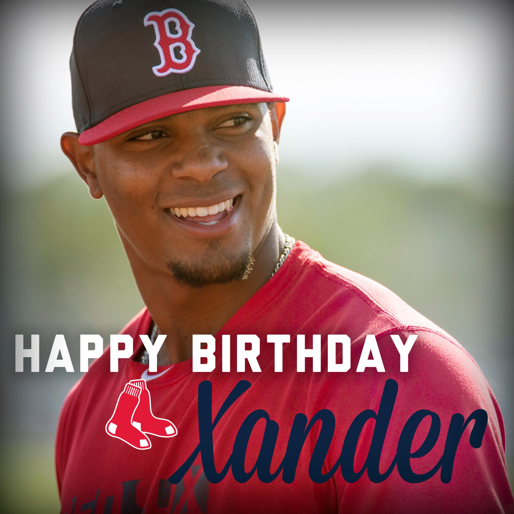 Help us wish a Happy 22nd Birthday to Xander Bogaerts! 