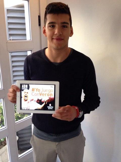 GeroRulliFans_'s tweet photo. Gero también dice #YoJuegoConVeron !!! @AdnEstudiantes http://t.co/77eyut0Vg1
