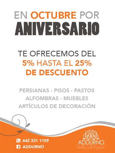 Addurno's tweet photo. Por #ANIVERSARIO tenemos toda la tienda con #Descuento durante todo el mes de #OCTUBRE!!! http://t.co/T3KzQM6h0O