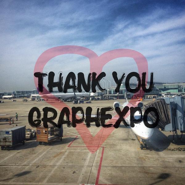 lunch_buddy's tweet image. Hugest shoutout to all my new peoples in Chicago. I made this photo with my heart #GraphExpo #GraphExpo2014