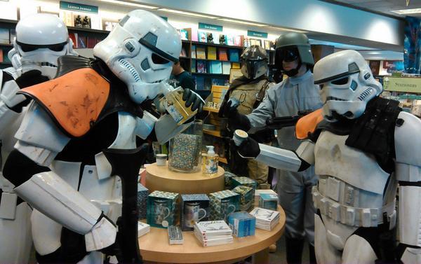 <a href="/gishwhes/">Find Us At @GISH</a> "Do you think this'll get the smell of Ewok out?"