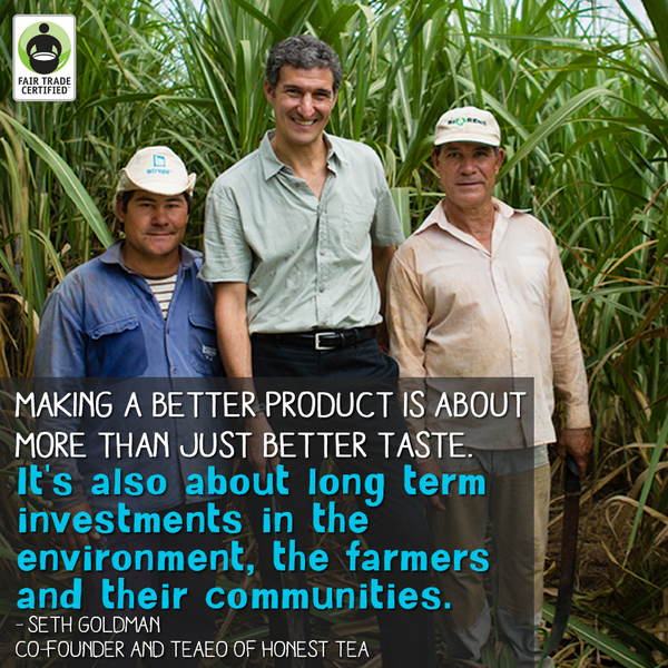 FairTradeCert's tweet image. EXCITING NEWS: @HonestTea is now using #FairTrade #sugar in its glass-bottled line: fairtrd.us/1vyDyxX #BeFair