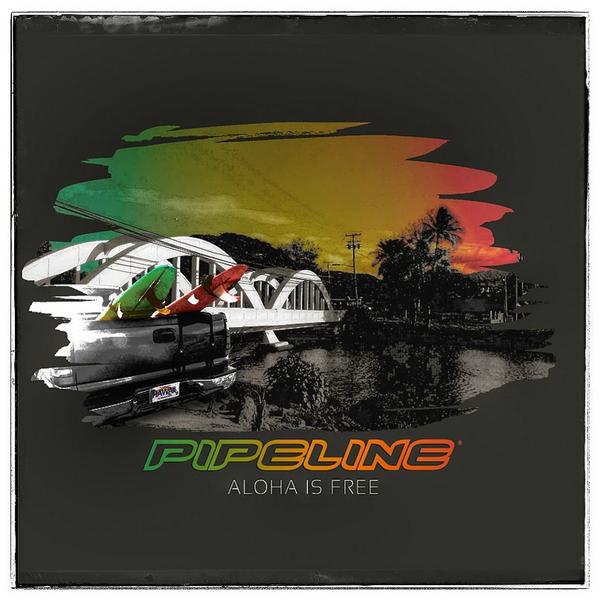 pipelinegear's tweet image. The Historic &quot;Rainbow Bridge&quot;  which marks the north end Haleiwa, Hawaii. #pipelinegear #haleiwa #surfart #pipeline