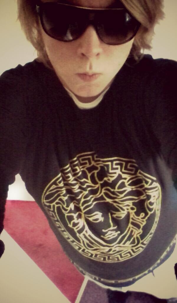 XHottestBoyX's tweet photo. Do you like my @Versace top guys? #VersaceBoy http://t.co/FH6EjLIhtb