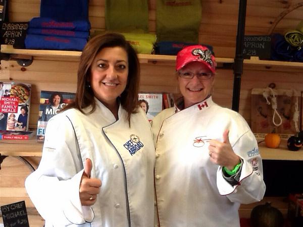ATBRosetta's tweet photo. @bestfitever We made Chef Michael Smith's Twitter feed after our visit to Souris, PEI earlier today! #ShackJacket http://t.co/Z3oFf4KtZW