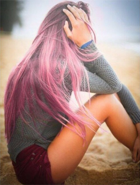 RT si quisieras tener tu cabello de ese color.