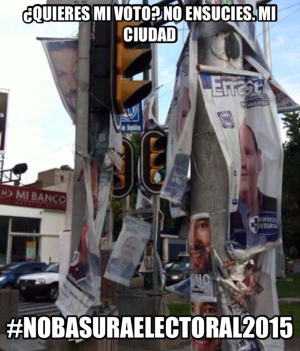 QuitaUnAnuncio's tweet image. RT urgente para ciudadanos de #CDMX 
#NoBasuraElectoral2015 
@La_Guerrero_DF @DoctoresColonia @ColJacarandas