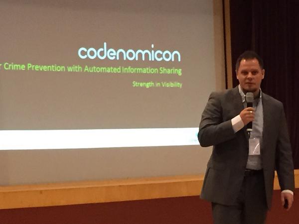 RantamaKari's tweet image. Sami #Petajasoja #Codenomicon giving presentation on #Interpol #Europol #Cybercrime Conference in #Singapore.