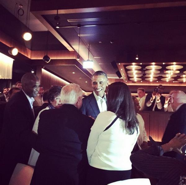 XplicitEvents's tweet image. President @BarackObama is in Chicago 2nite  @RPMSteakChi. He will be speaking in @NorthwesternU tomorrow #potus #usa