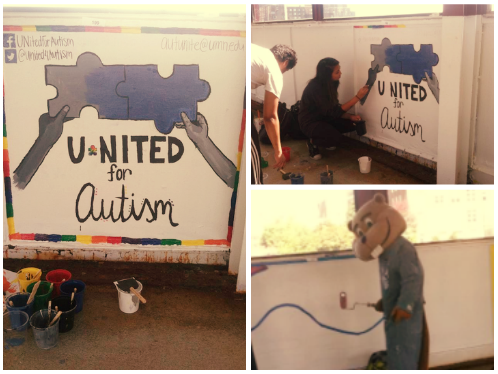 United4Autism's tweet photo. Check out our panel on the Washington Ave Bridge! #UnitedForAutism http://t.co/LBy35o3Qfg