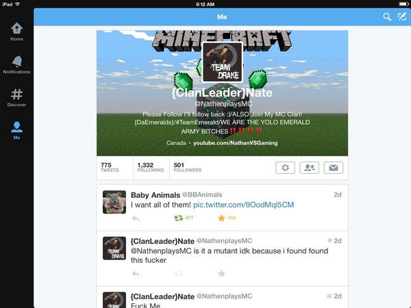 NathenplaysMC's tweet photo. @iTunes @AppStore please help me im worried about my tablet! http://t.co/X8lHqaDRpX