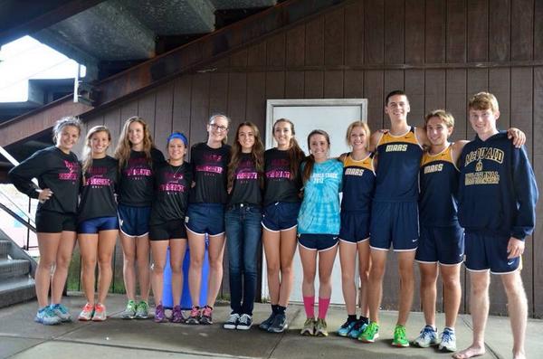 Julie_Luce's tweet photo. Good Luck to our @_marsXC SENIORS!  Finish Strong!  Time to Empty the Tank! http://t.co/4u4ICNrejq