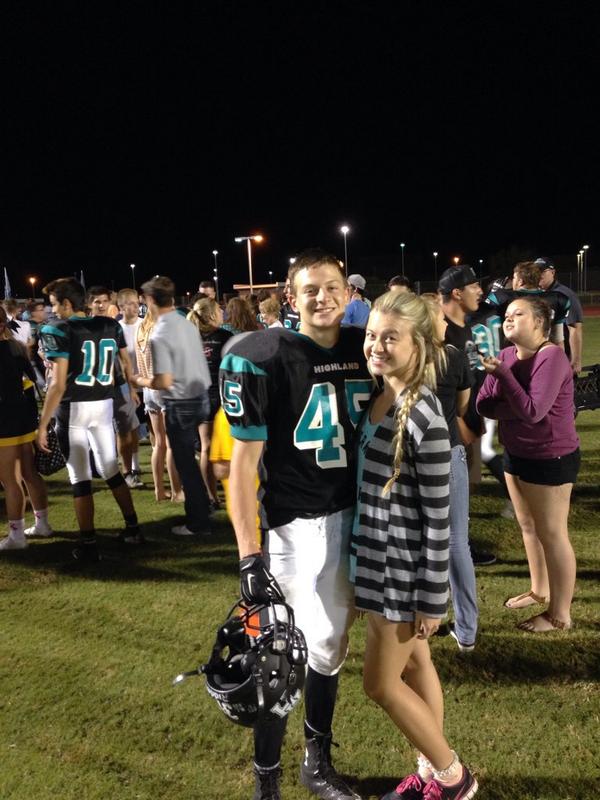 kaibug26's tweet image. So proud of this awesome brother of mine! Love watching you play! #2touchdowns 🏈