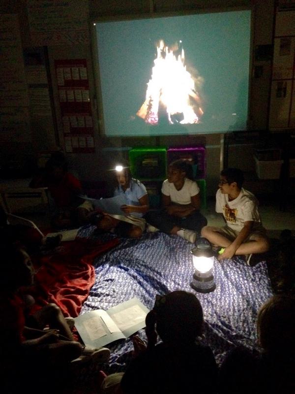 sheffieldES's tweet photo. Personal Narrative Campfire Share-out.. loving fourth graders at Sheffield. #writingiscool @CFBISD http://t.co/kYvjW334no