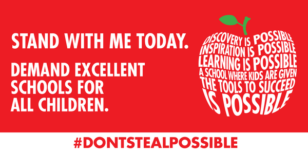 Fam4ExcSchools's tweet photo. Join Team Possible! http://t.co/Nrlpf46xll #DontStealPossible http://t.co/Yt9yKIBbLi