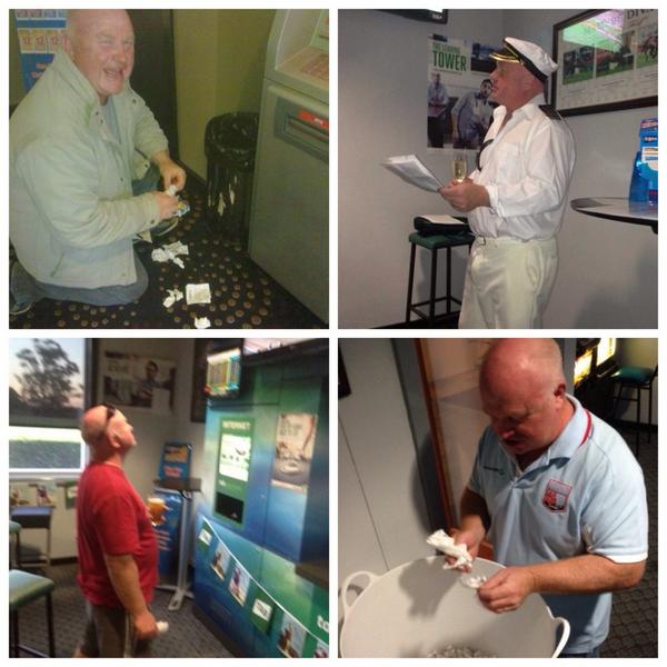 JNBuffier's tweet photo. The Commodore needs a #puntingmakeover Lost vouchers. Crazy staking/ponzi schemes. #smoothsailingenterprises http://t.co/TYoXvyOgbU