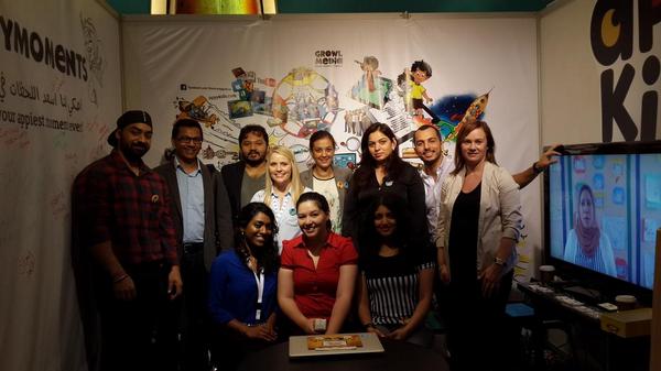 weareappykids's tweet photo. One big Appy Growling family portrait! #TGAS14 #TheGlobalAppSummit #TGAS #mydubai #dubai #uae #appykids #growlmedia http://t.co/CYZQC31YAJ