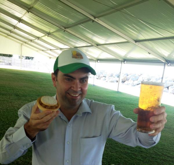 The marquee is up, the beers are chilling and we're pumped for Pie &amp; Pint on Sat! #jupiterspienpint