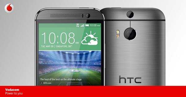 Vodacom's tweet photo. Stand a chance to WIN one of two HTC One (M8) smartphones in #TheOneM8 Vodacom competition. http://t.co/RKcckMsGEw