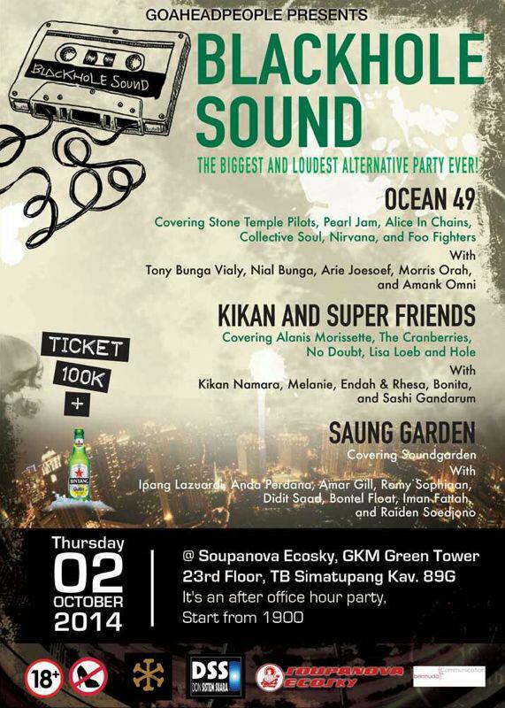 BesokBubarMusic's tweet image. Dateng bro, Nanti malem @AmarBesokBubar ngecover buanyak lagu Soundgarden disini -&amp;gt;