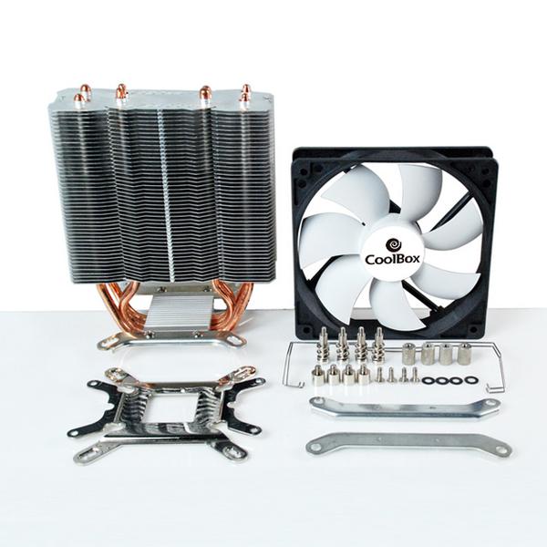 CoolBox_es's tweet image. Heat Pipe CPU #Cooler BOREAS HP-412. #Multisocket . Gran rendimiento. Silencioso. PWM.    coolbox.es/products/refri…