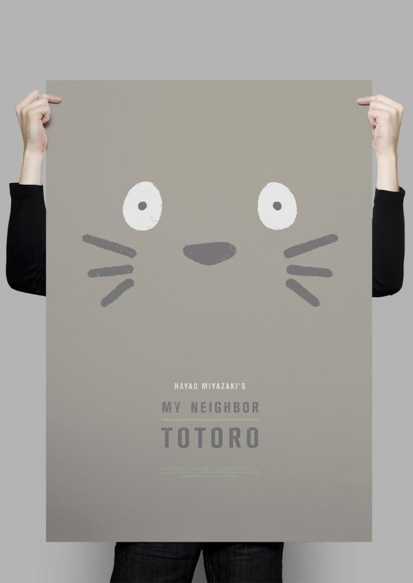 shopcrunchyau's tweet image. Very cool minimal poster designs for these #HayaoMiyazaki films by @GaussDesign. studioghibli.com.au #StudioGhibli