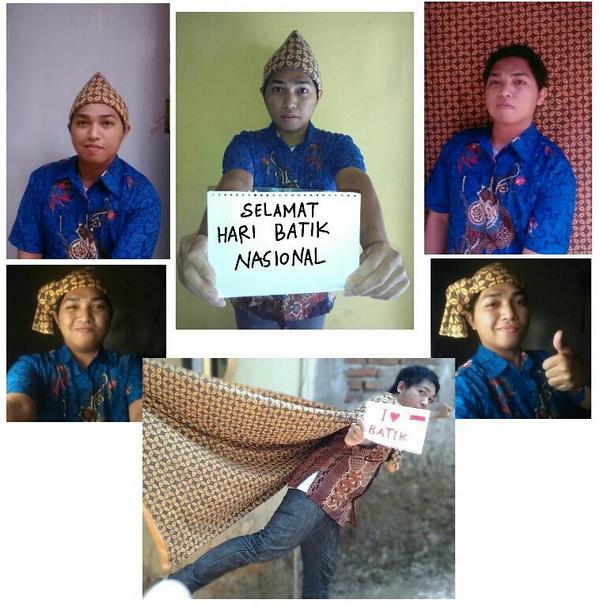 Superman eta? RT @apep_phep: #SelfieBatik Selfie sebelum beraktivitas tadi pagi :) <a href="/sobatbudaya/">Sobat Budaya</a> <a href="/JNE_ID/">JNE Express</a>