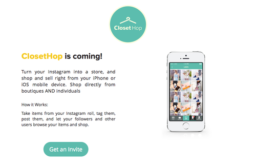 BetaList's tweet image. ClosetHop: Retail through Instagram made seamless btl.st/1CGYIwc