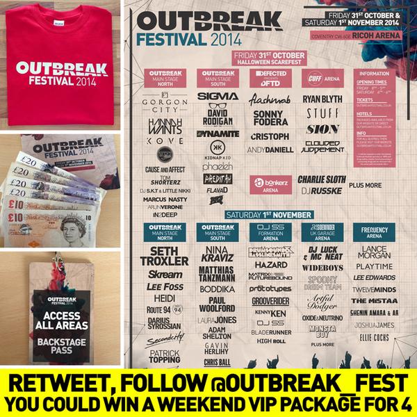 TheBasslineFest's tweet photo. FINAL DAY!!! Want to Win a VIP weekend Package for 4? With spending money, backstage passes + more! RETWEET &amp; FOLLOW http://t.co/dz0lzBbirB