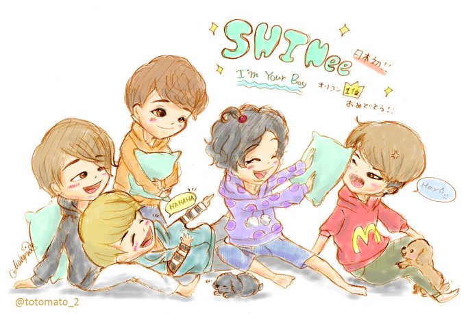 Shinee初首位のtwitterイラスト検索結果