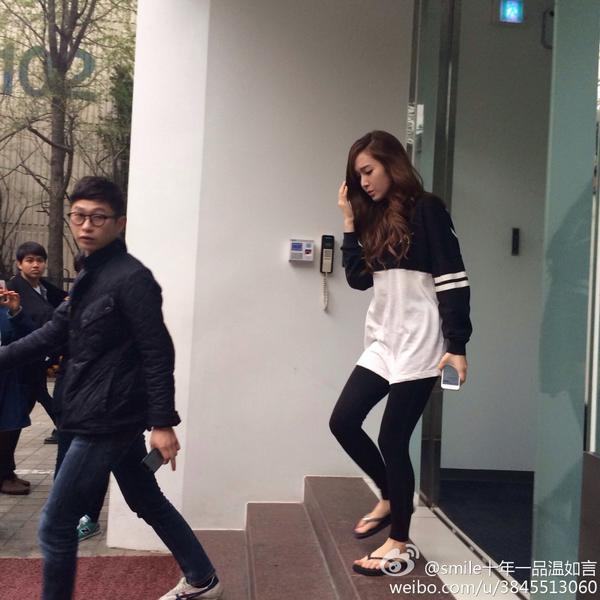 Jessica Jung di hari dirinya meninggalkan SNSD