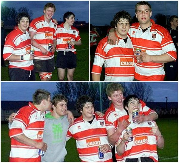 jeneevans's tweet photo. “@GorseinonRFC: @tim_okelly62 @seanhaycock2 @AlunEvans2 @LeighHalfpenny1 #throwbackthursday #april2008 http://t.co/Bsp0am3O1h”nice hair tim