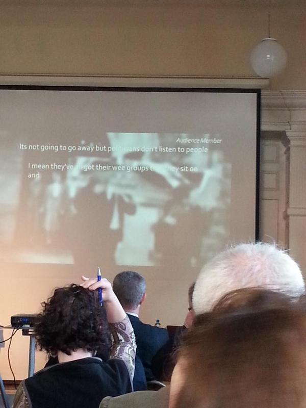 JamesVerbal's tweet photo. watching overview video detailing the complexity of @Crowsonthewire1 @VerbalArtsDerry #essentialarts @ArtsCouncilNI http://t.co/8qvjg0xBIc