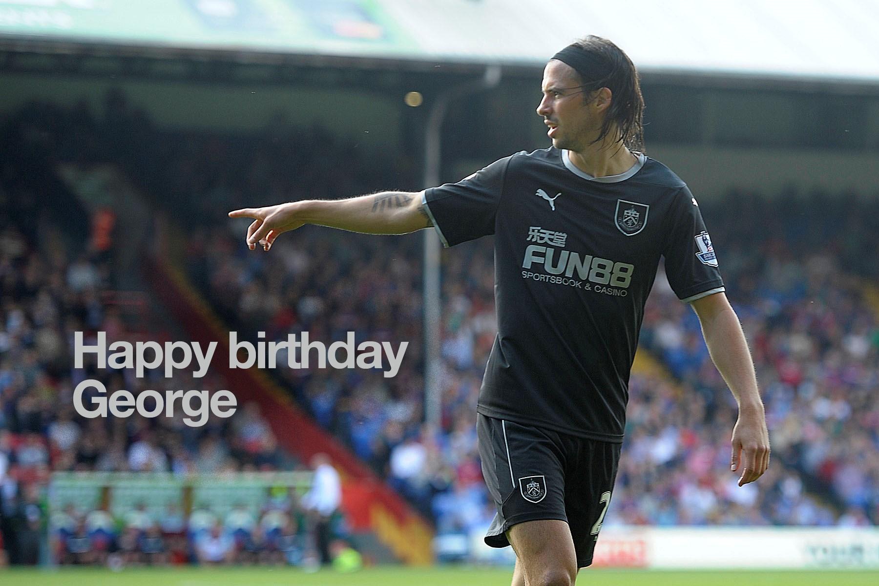 Happy Birthday to Clarets winger George Boyd, who turns 29 today! Do you share your birthday with George? 