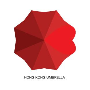 My support for, Umbrella "Heart of Hong Kong" #umbrellarevolution, #HKartists and #occupyHK.