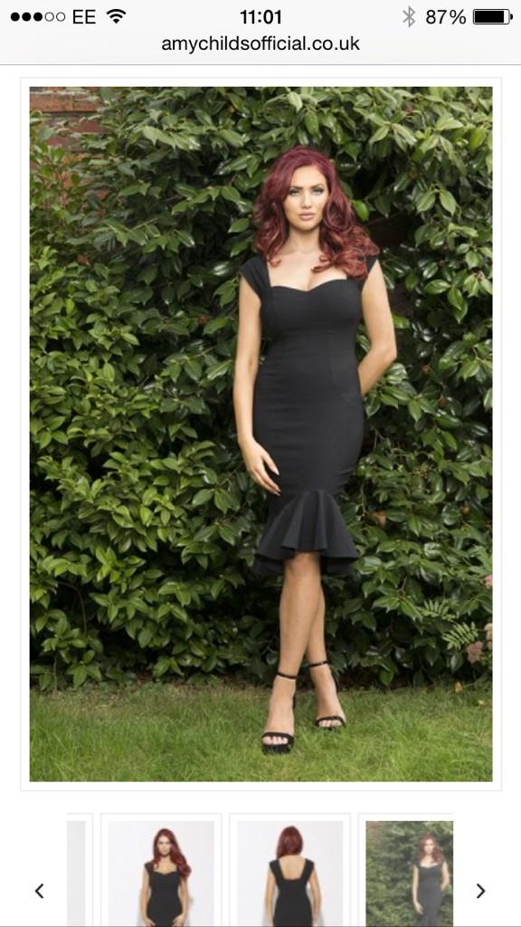 MissAmyChilds's tweet photo. AIDA dress is brand new to http://t.co/EiUZ3g4sfI .... #fishtaildress #black #lbd #midilength perfect 💓 http://t.co/WQYKKLsG1W