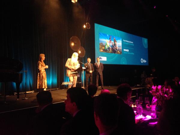 preuss_stefan's tweet photo. Congratulations to Port Philip Eco Centre for winning the cleaner Yarra and Bay award! http://t.co/g52xTCvGhs