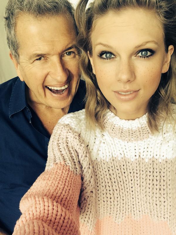 I LOVE CHANGING @TAYLORSWIFT13'S LOOK EVERY TIME WE WORK TOGETHER. <a href="/BritishVogue/">British Vogue</a> #TaylorSwift #Vogue