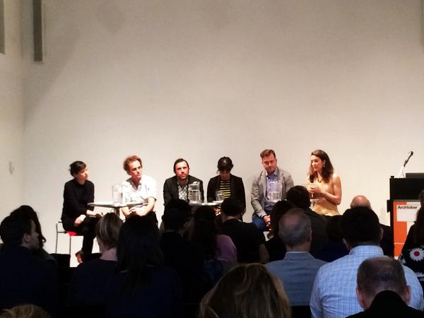 dlandstudio's tweet image. Great launch &amp;amp; round table w/fellow #NewPracticesNewYork winners @form_ula @FakeIndustries PARA-project @schurchilld