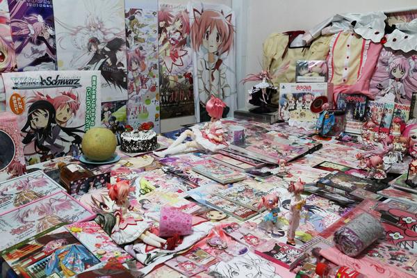 invincutable's tweet photo. まどかちゃん、 
(⌒▽⌒)／゜・:*
【お誕生日おめでとう】
*:・゜＼(⌒▽⌒)　#madoka_magica #まどか誕生祭 　#まどか生誕祭 　#まどマギ 　#まど誕 http://t.co/6VsubcHOGa