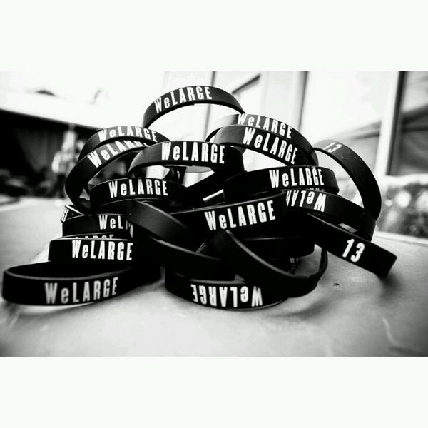 WeLARGE's tweet photo. #WeLARGE™ tees $20.00

#WeLARGE™ bands $1.00

(Retweet) http://t.co/oaMzHI90iD
