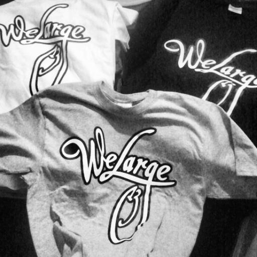 WeLARGE's tweet photo. #WeLARGE™ tees $20.00

#WeLARGE™ bands $1.00

(Retweet) http://t.co/oaMzHI90iD