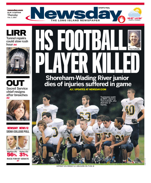 Newsday on Twitter "On today's cover We remember ShorehamWading