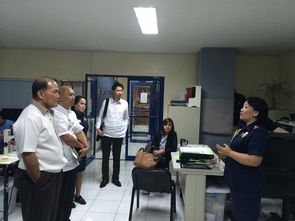 CLpsmu's tweet photo. CL Advisory Council's Facility Walk through.. Next stop: IBIS @AlanLPurisima @PNP_OTCDS http://t.co/DAzAs67rUv