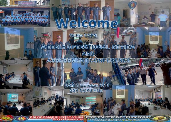 Weekly Crime Trend Conference  <a href="/substation1CCPS/"> SUB STATION 1 CCPS</a>