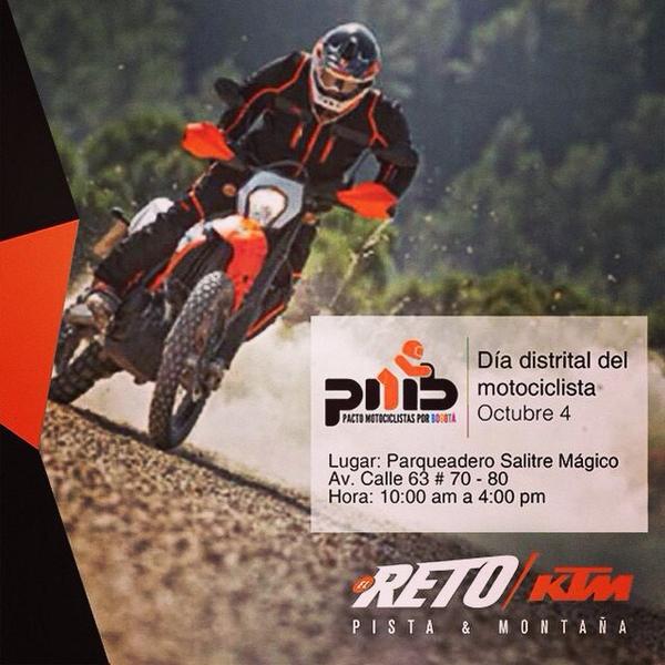 Segurosmoto's tweet photo. @AndresRMejia @TatanMejia @RenzoPiera @EquipoRockstyle @salasmauricio78 @AutecoMotos @KTM_BikeSA @KTMVALLEDUPAR http://t.co/4wLraGm3mS