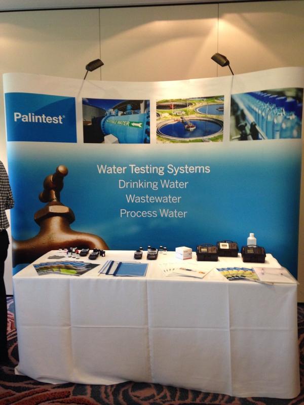 Palintest's tweet photo. @AssocRenalTech conference going well, drop by our stand to talk about #water testing #PalintestProcess http://t.co/gUChiXoDB0