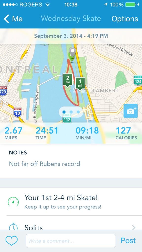 RichNeil4Real's tweet photo. @rubarrichello need to go back to Montreal to try beat your time, I was on rollerblades though... http://t.co/mjAZL5N8Bg