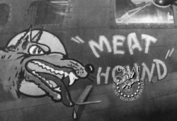 USAAF_Noseart's tweet image. 2 October 1943 - Meat Hound : mission to Emden port area usaaf-noseart.co.uk/mission.php?mi… #Emdenport #303BG #WWII
