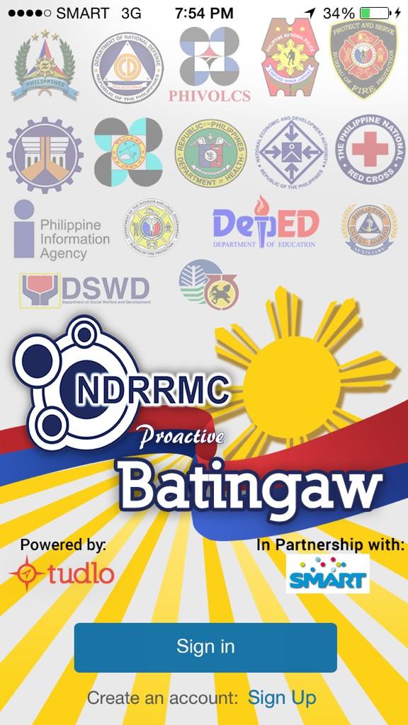 juanxi's tweet photo. #Batingaw is a disaster preparedness info platform with social capabilities. #safePH http://t.co/m43WqlPdku